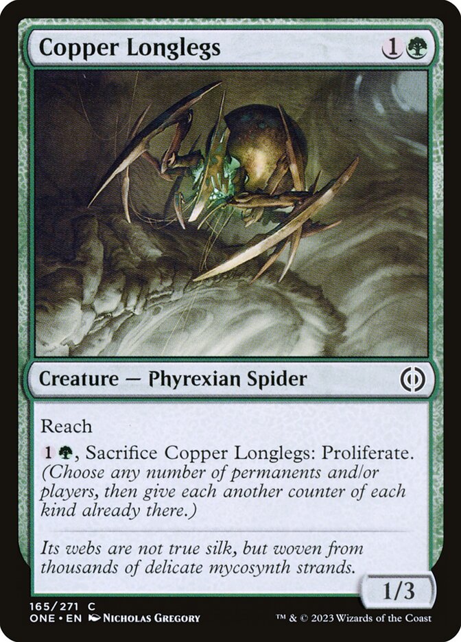 Copper Longlegs - Phyrexia: All Will Be One