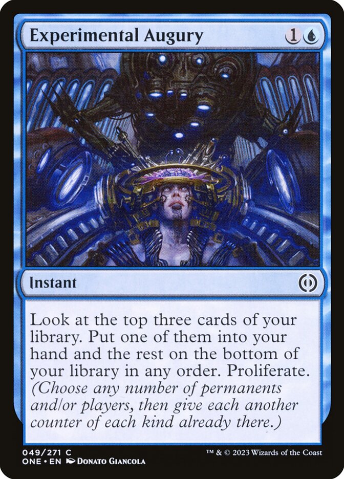 Augúrio Experimental - Phyrexia: All Will Be One (ONE)