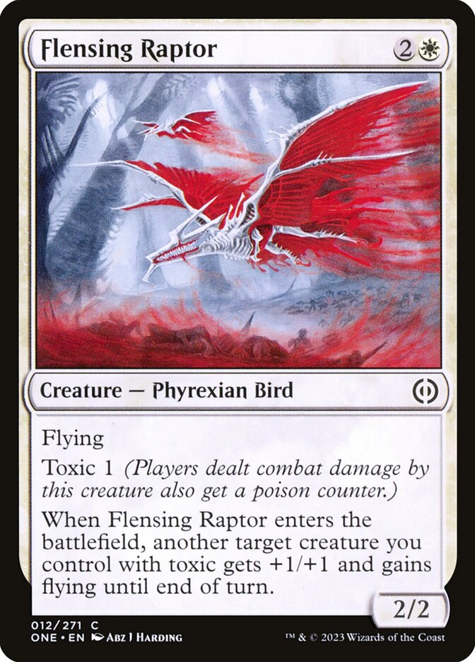 Flensing Raptor - Phyrexia: All Will Be One