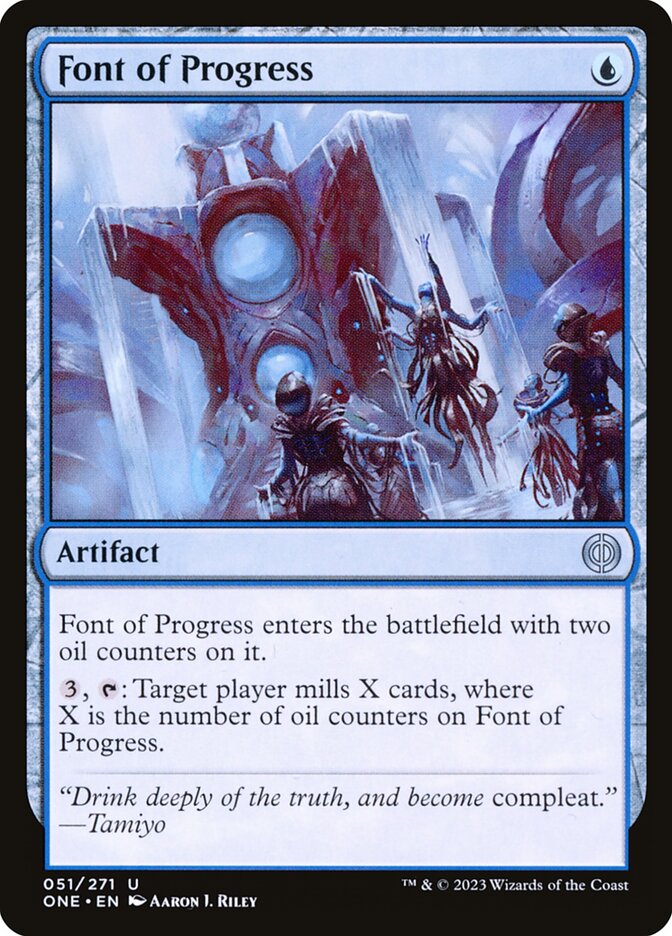 Font of Progress - Phyrexia: All Will Be One