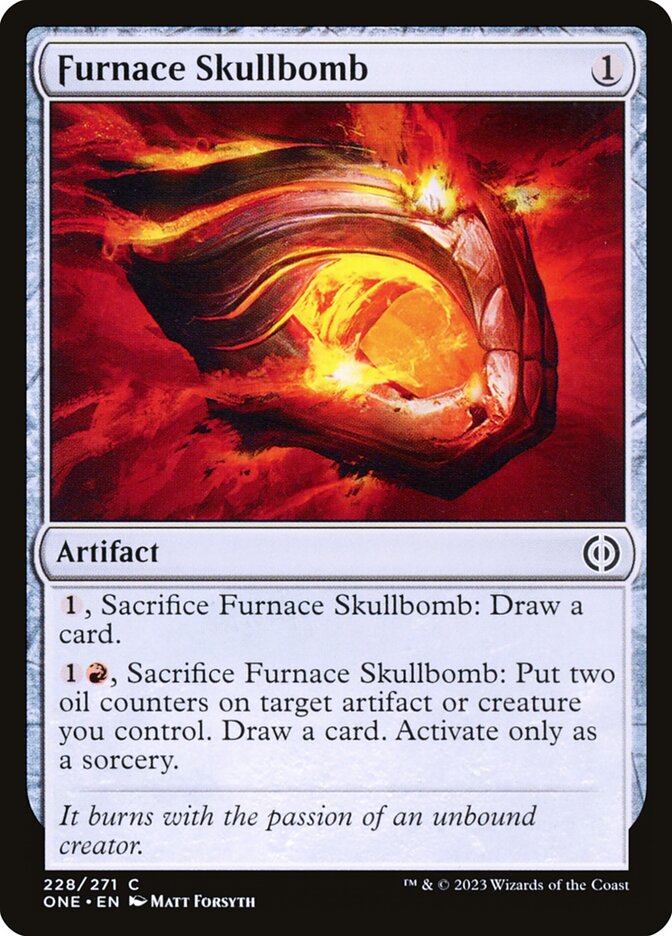 Furnace Skullbomb - Phyrexia: All Will Be One