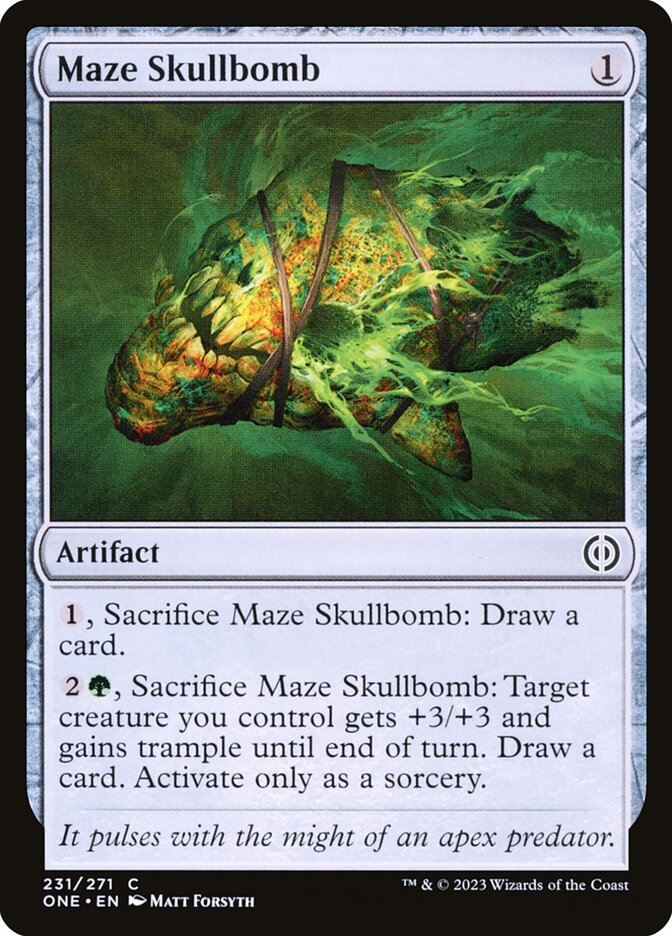 Maze Skullbomb - Phyrexia: All Will Be One