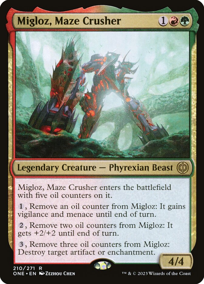 Migloz, Maze Crusher - Phyrexia: All Will Be One (ONE)