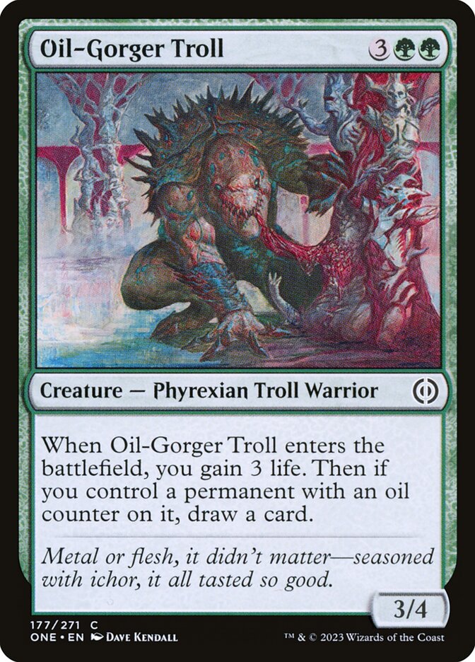 Oil-Gorger Troll - Phyrexia: All Will Be One
