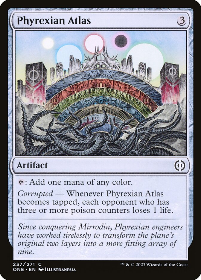 Atlas Phyrexiano - Phyrexia: All Will Be One