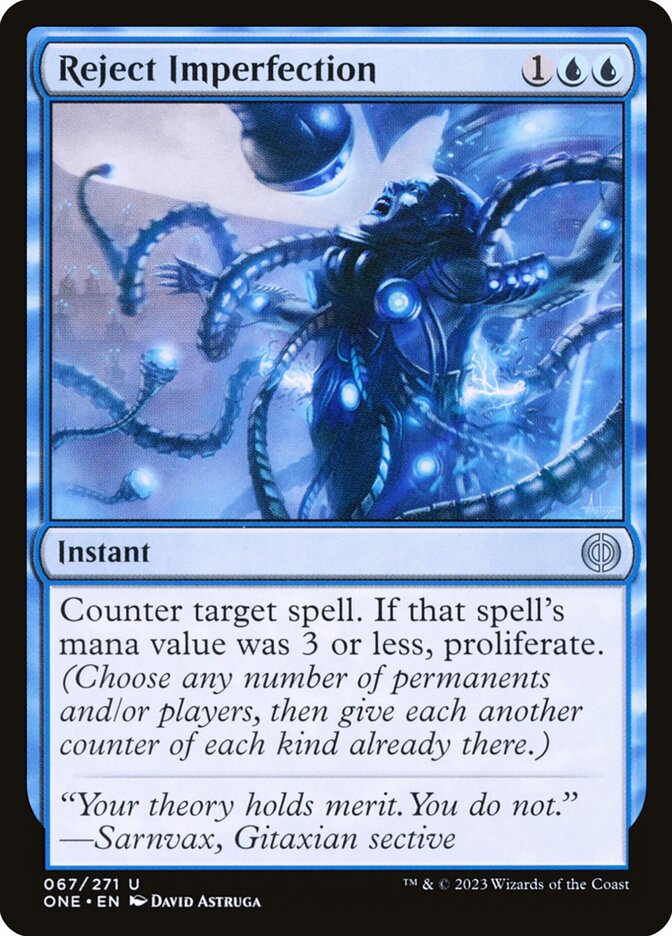 Reject Imperfection - Phyrexia: All Will Be One