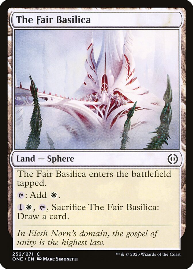 The Fair Basilica - Phyrexia: All Will Be One (ONE)