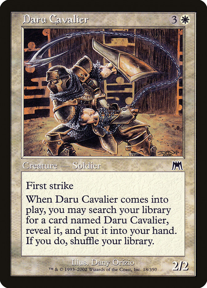 Cavalariano de Daru - Onslaught