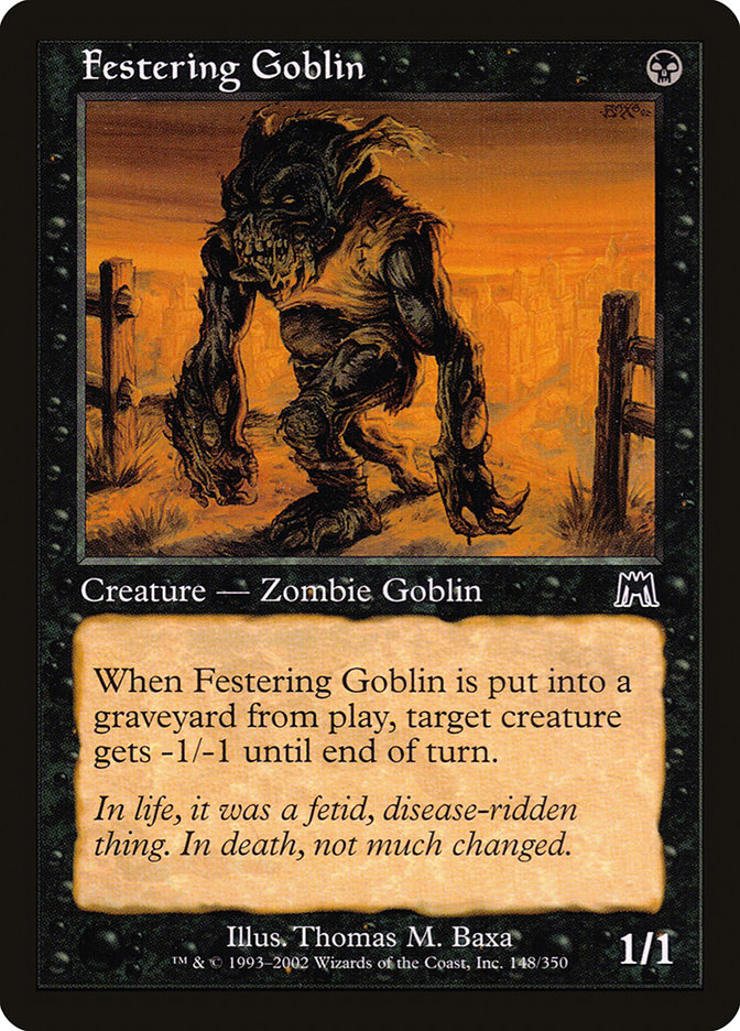 Festering Goblin - Onslaught (ONS)