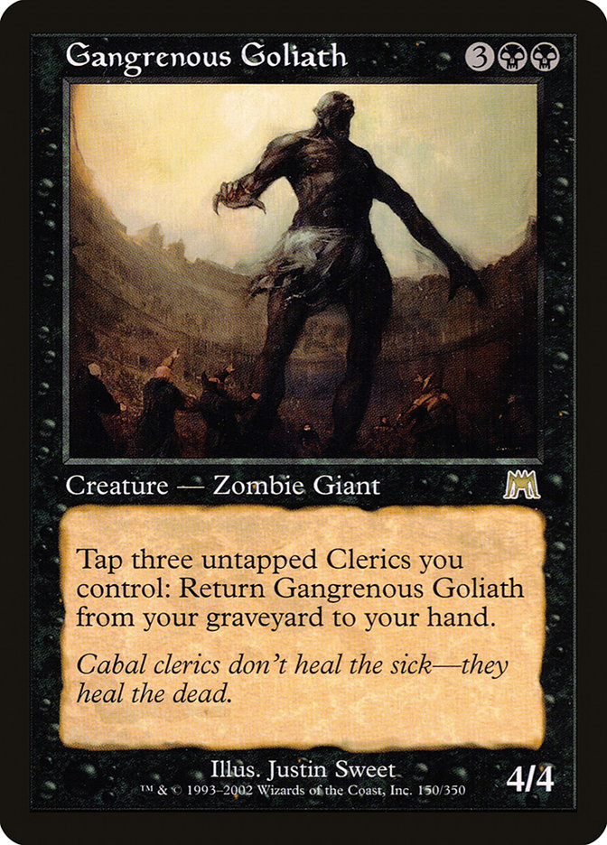Goliat gangrenoso - Onslaught