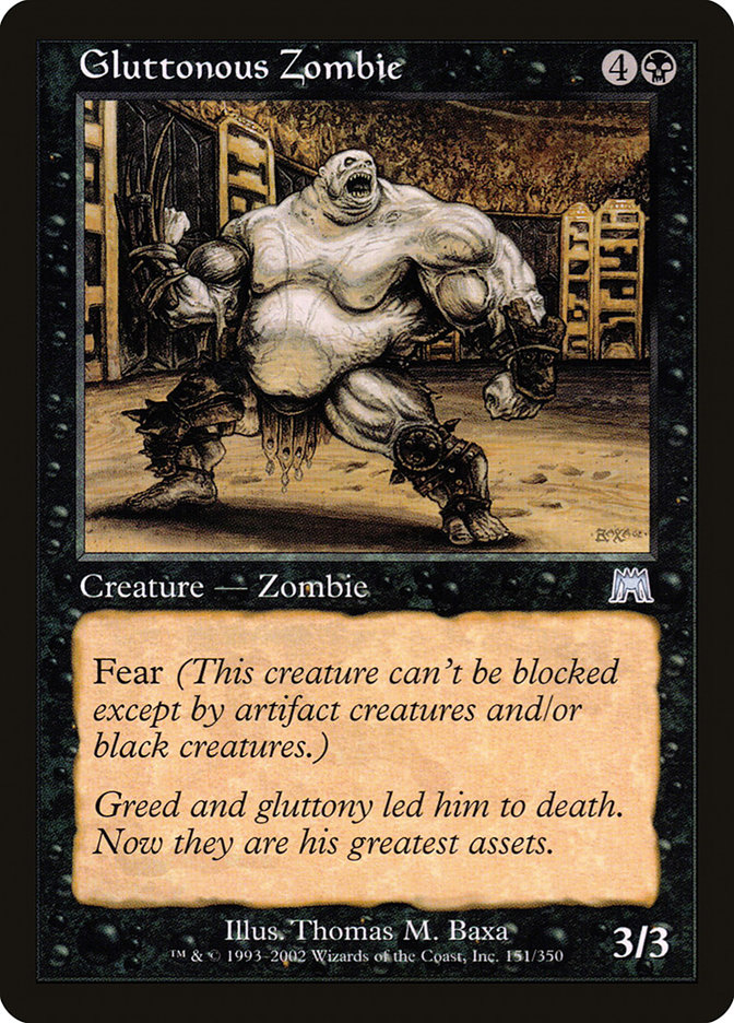 Gluttonous Zombie - Onslaught (ONS)