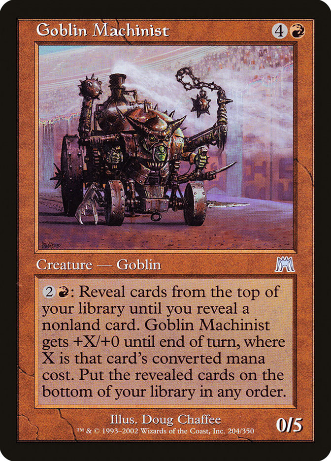 Maquinista Goblin - Onslaught
