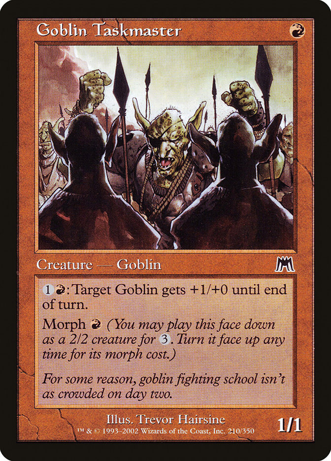 Goblin Taskmaster - Onslaught (ONS)