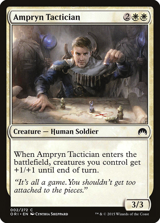 Ampryn Tactician - MTG Card versions