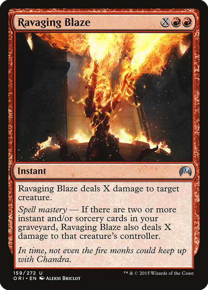 Ravaging Blaze - Magic Origins (ORI)