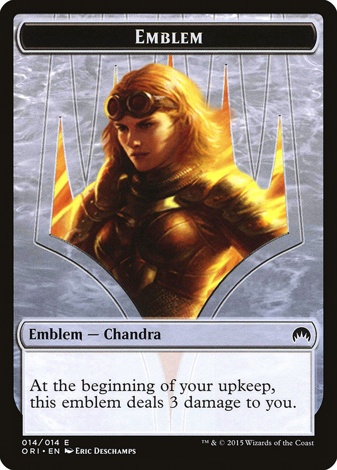 Chandra, Roaring Flame Emblem - Magic Origins