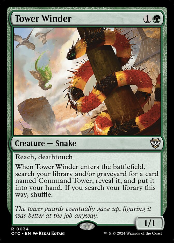 Tower Winder - Outlaws of Thunder Junction Commander (OTC)
