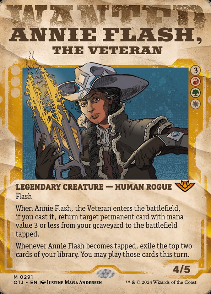 Annie Flash, the Veteran - Outlaws of Thunder Junction (OTJ)