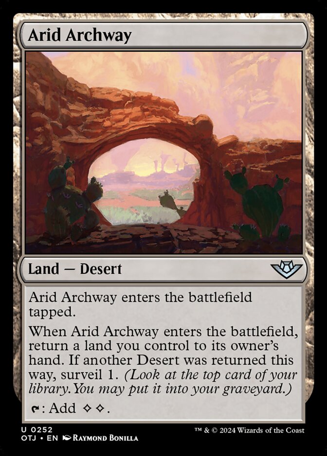 Arid Archway - Outlaws of Thunder Junction