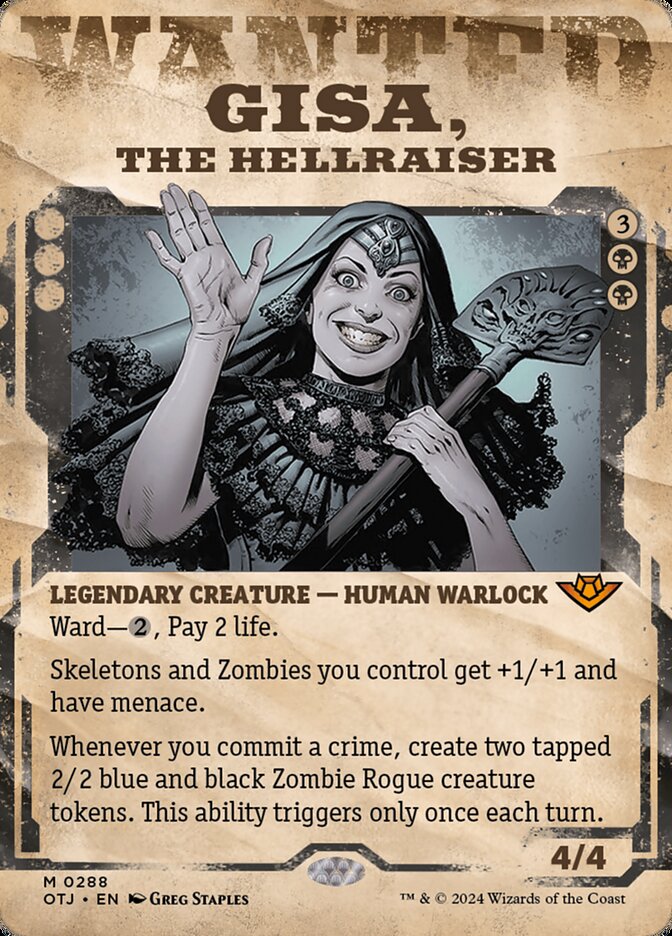 Gisa, the Hellraiser - Outlaws of Thunder Junction (OTJ)
