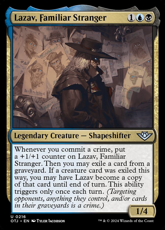 Lazav, Familiar Stranger - Outlaws of Thunder Junction