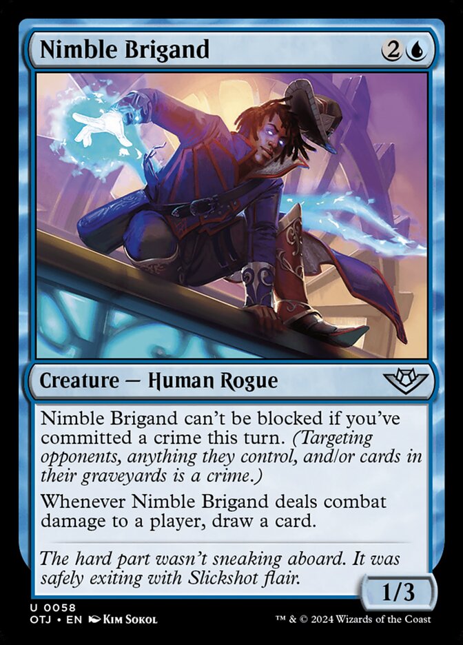 Nimble Brigand - Outlaws of Thunder Junction