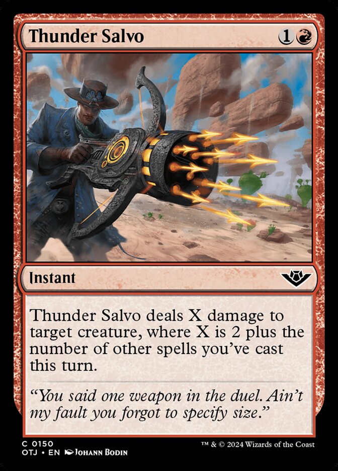 Thunder Salvo - Outlaws of Thunder Junction