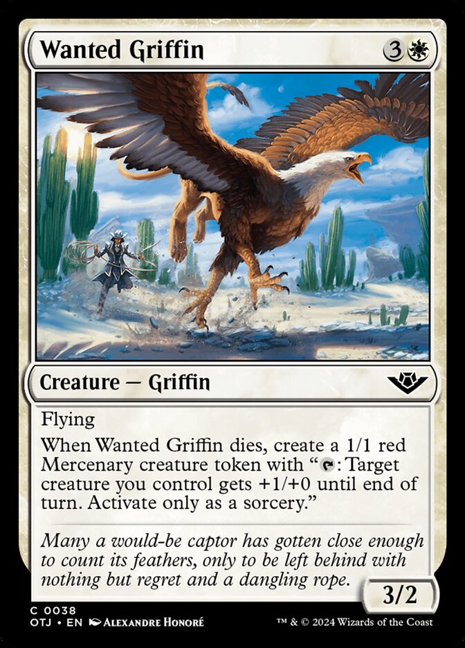 Wanted Griffin - Outlaws of Thunder Junction
