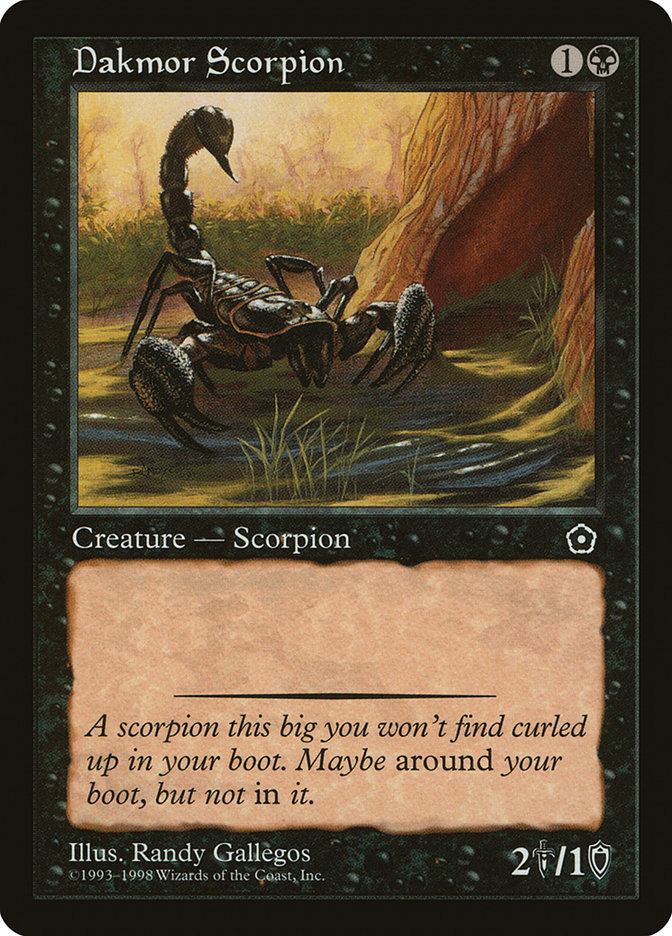 Dakmor Scorpion - Portal Second Age (P02)