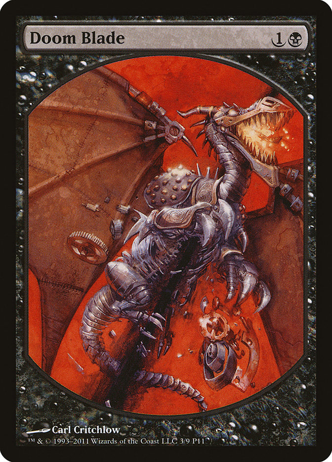 Doom Blade - MTG Card versions