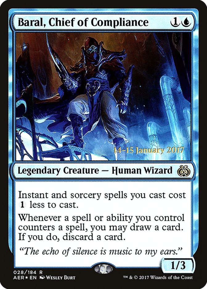Baral, Chief of Compliance - Aether Revolt Promos (PAER)