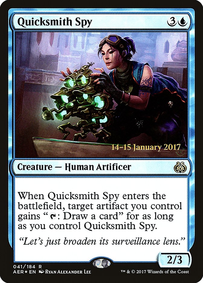 Quicksmith Spy - Aether Revolt Promos (PAER)