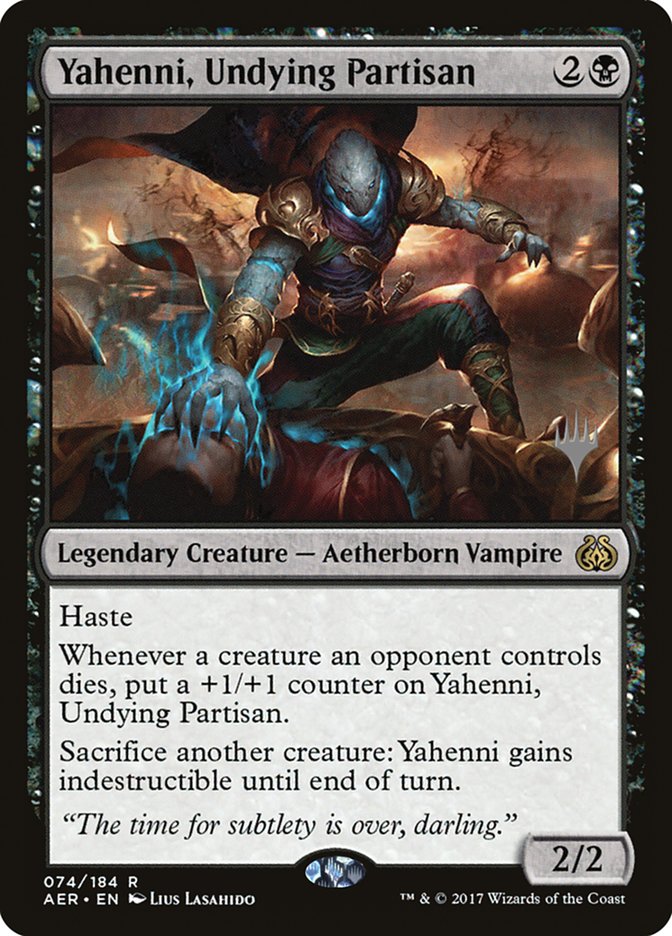 Yahenni, Undying Partisan - Aether Revolt Promos (PAER)