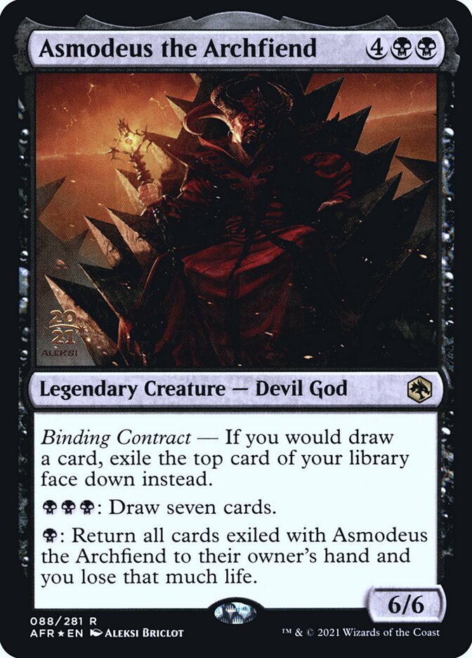 Asmodeus the Archfiend - Adventures in the Forgotten Realms Promos (PAFR)