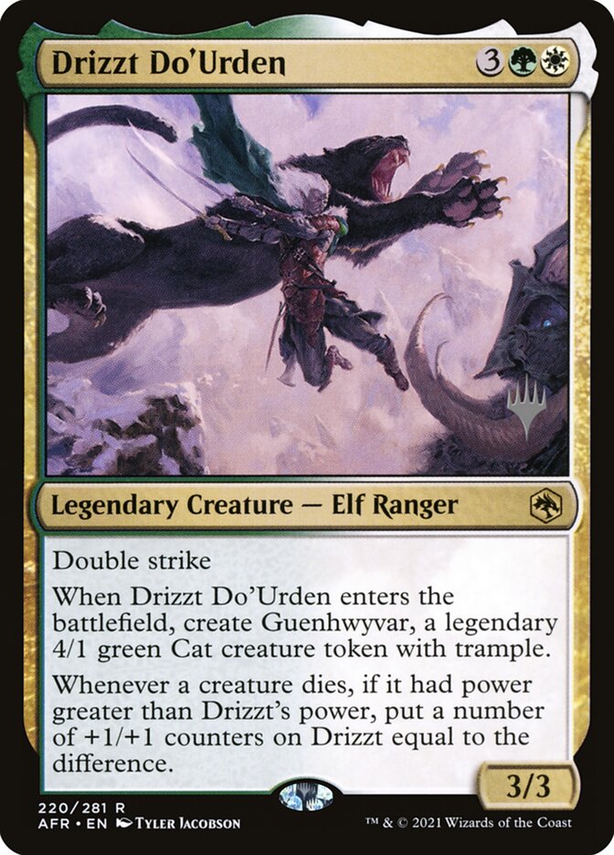 Drizzt Do'Urden - Adventures in the Forgotten Realms Promos (PAFR)
