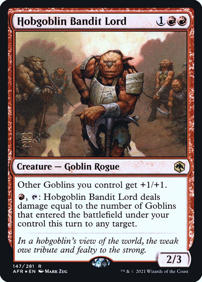 Hobgoblin Bandit Lord - Adventures in the Forgotten Realms Promos (PAFR)