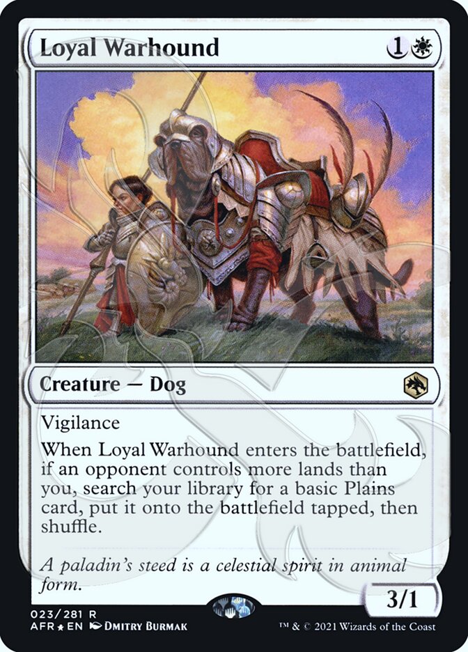 Loyal Warhound - Adventures in the Forgotten Realms Promos (PAFR)