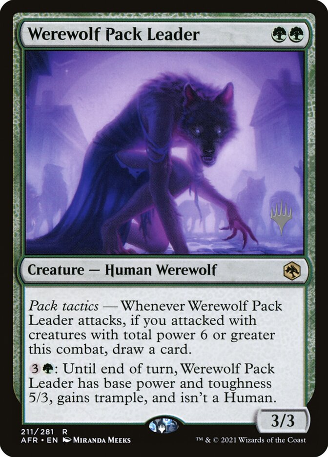 Werewolf Pack Leader - Adventures in the Forgotten Realms Promos (PAFR)