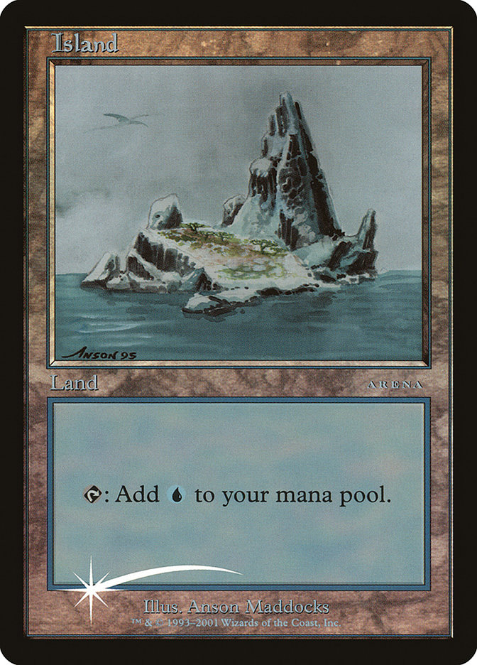 Island - MTG Card versions