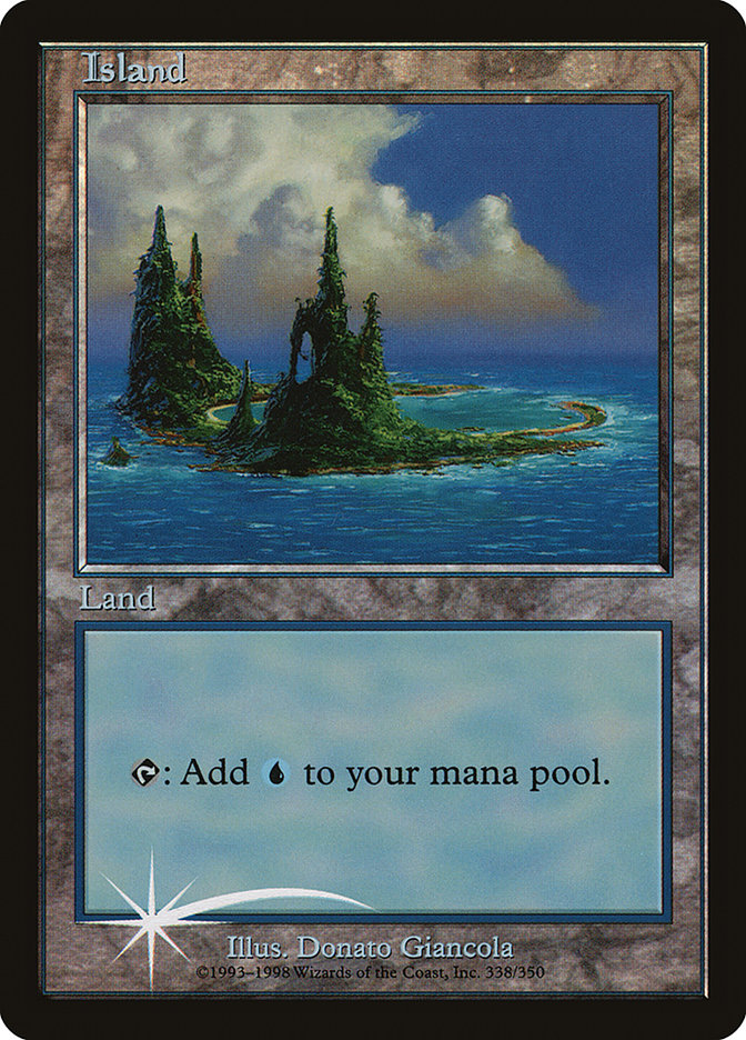 Island - MTG Card versions