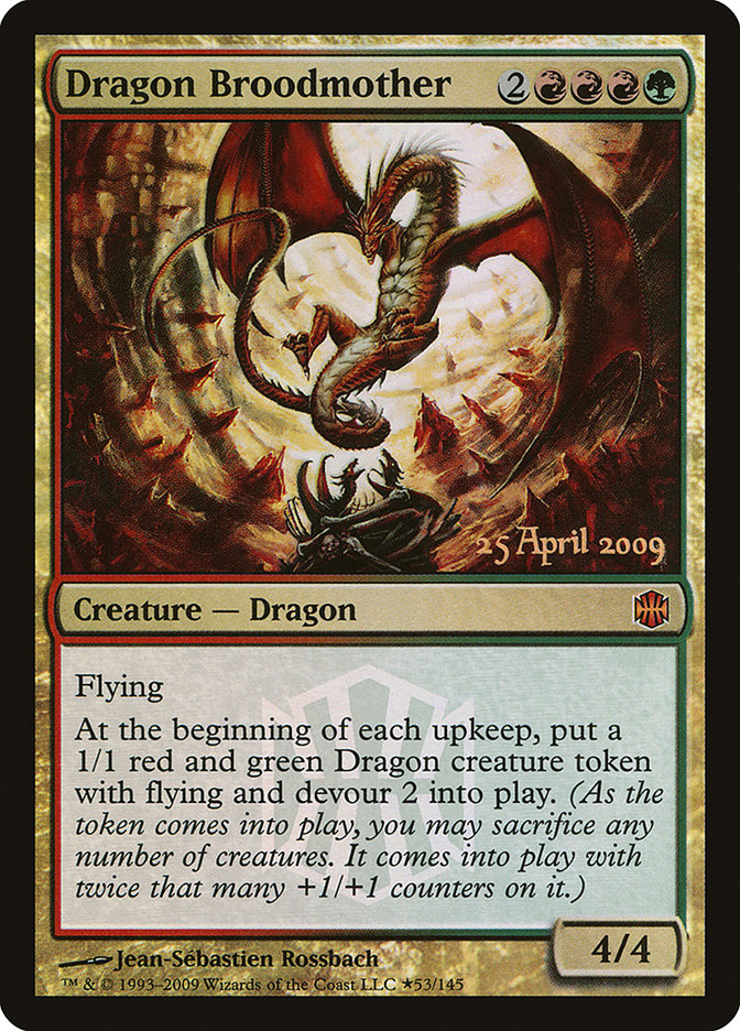 Dragon Broodmother - MTG Card versions