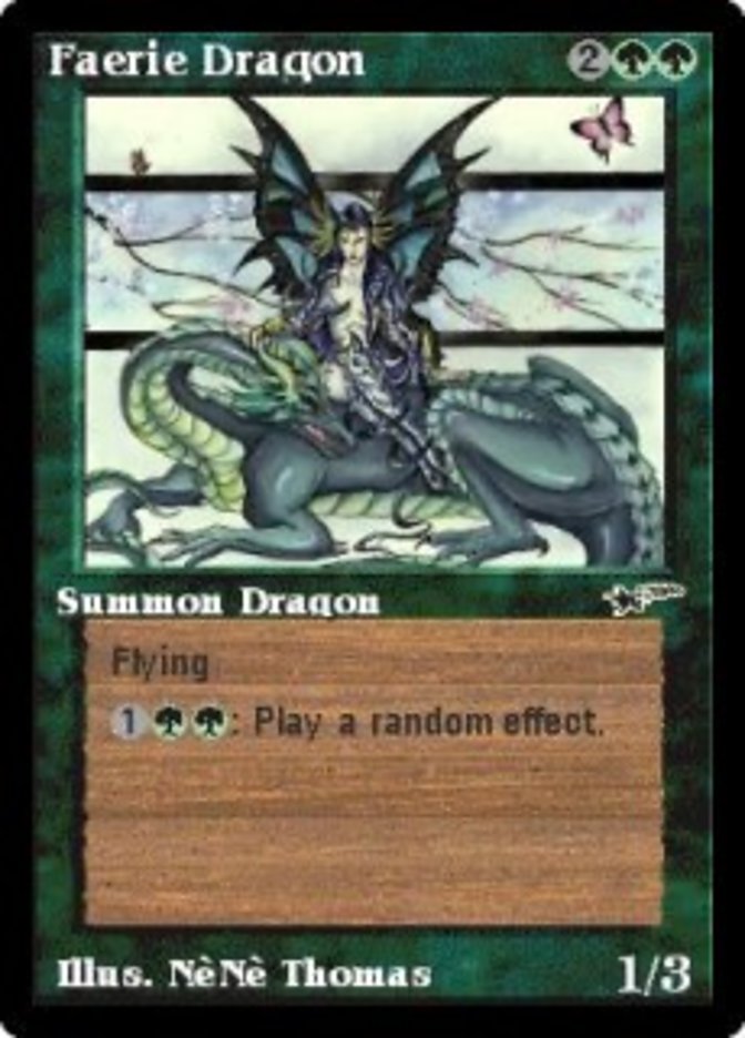 Faerie Dragon - MTG Card versions