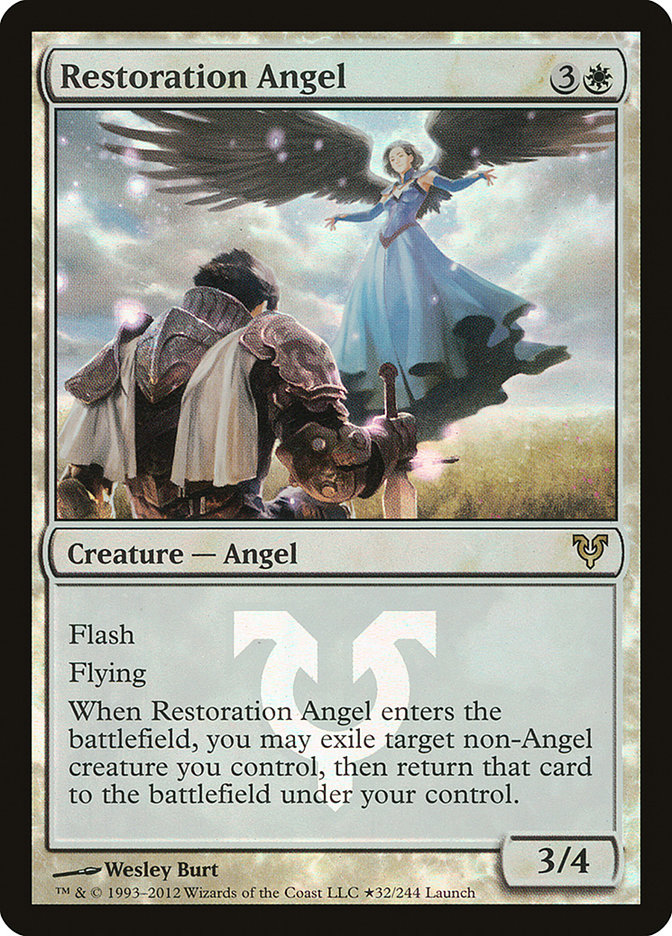 Restoration Angel - MTG Card versions