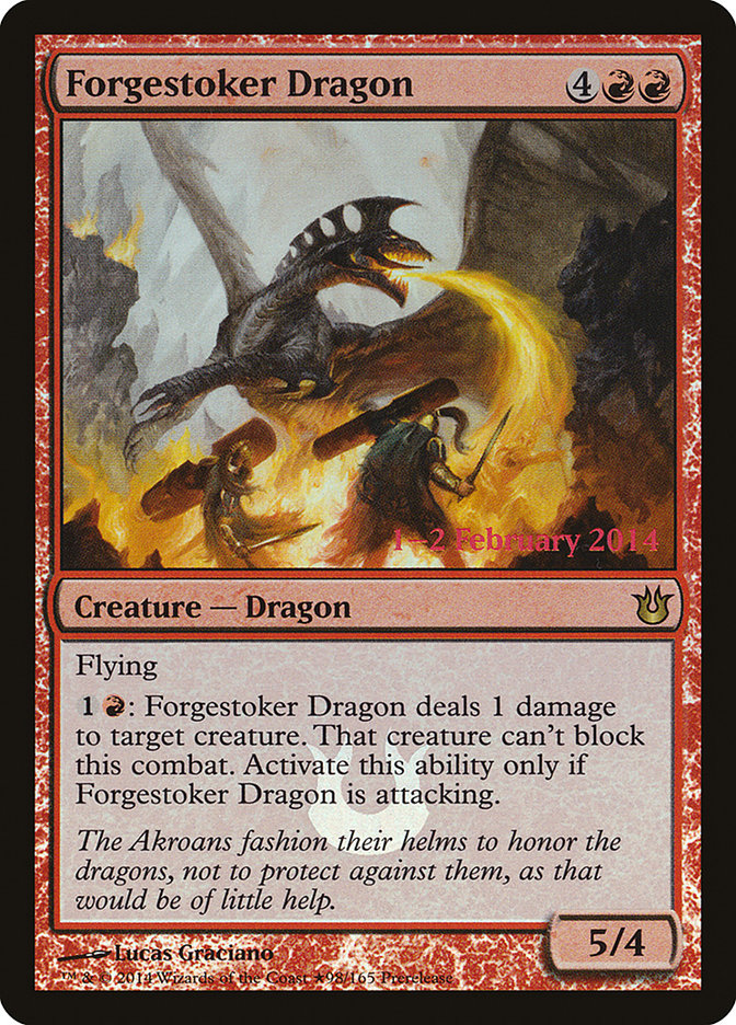 Forgestoker Dragon - Born of the Gods Promos (PBNG)