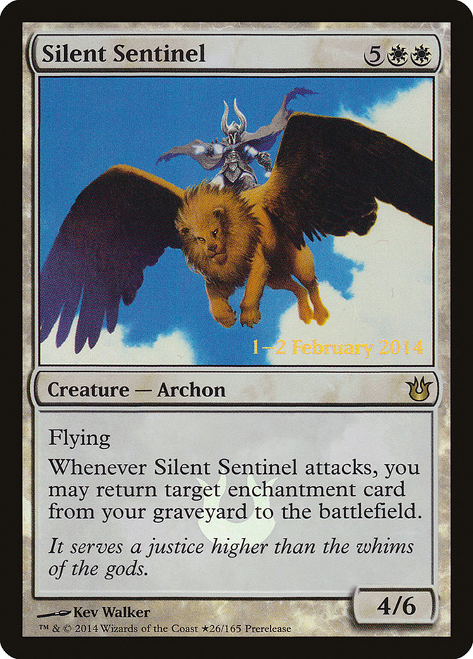 Silent Sentinel - MTG Card versions