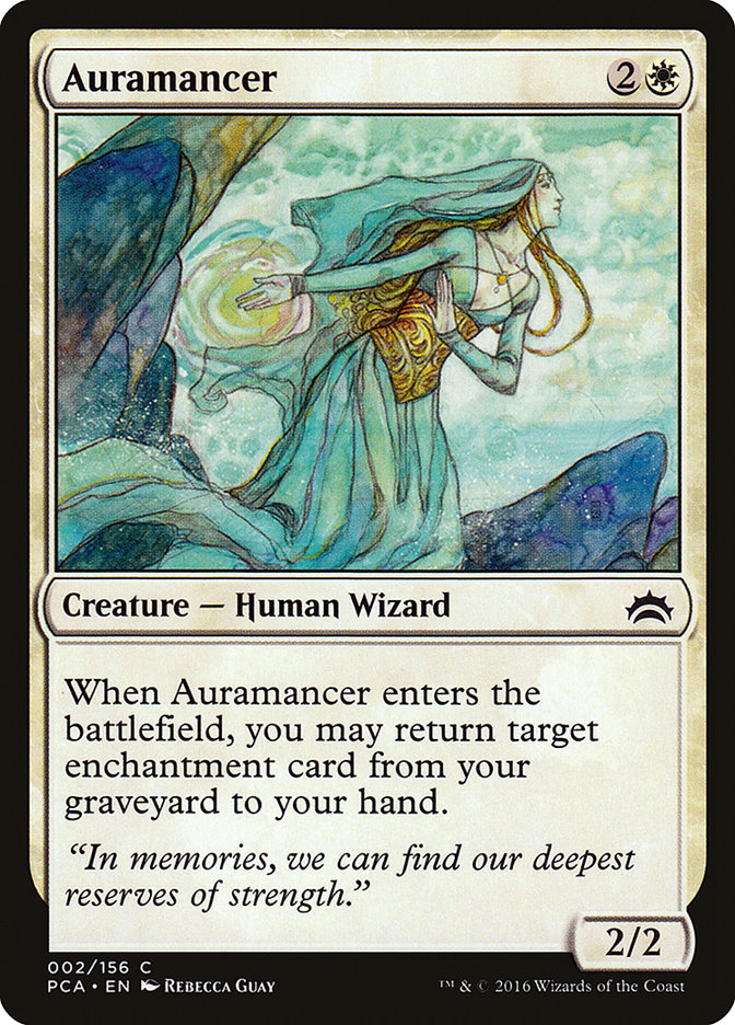 Auramancer - MTG Card versions