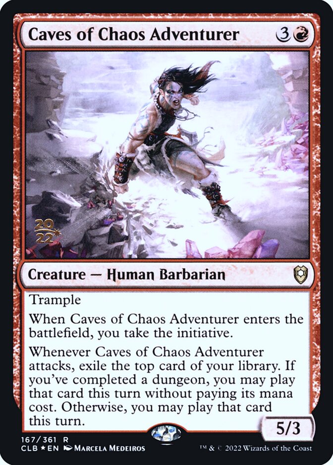 Caves of Chaos Adventurer - Battle for Baldur's Gate Promos (PCLB)