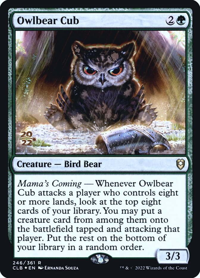 Owlbear Cub - Battle for Baldur's Gate Promos (PCLB)