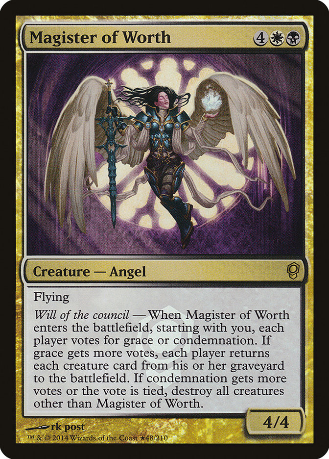 Magister of Worth - MTG Card versions