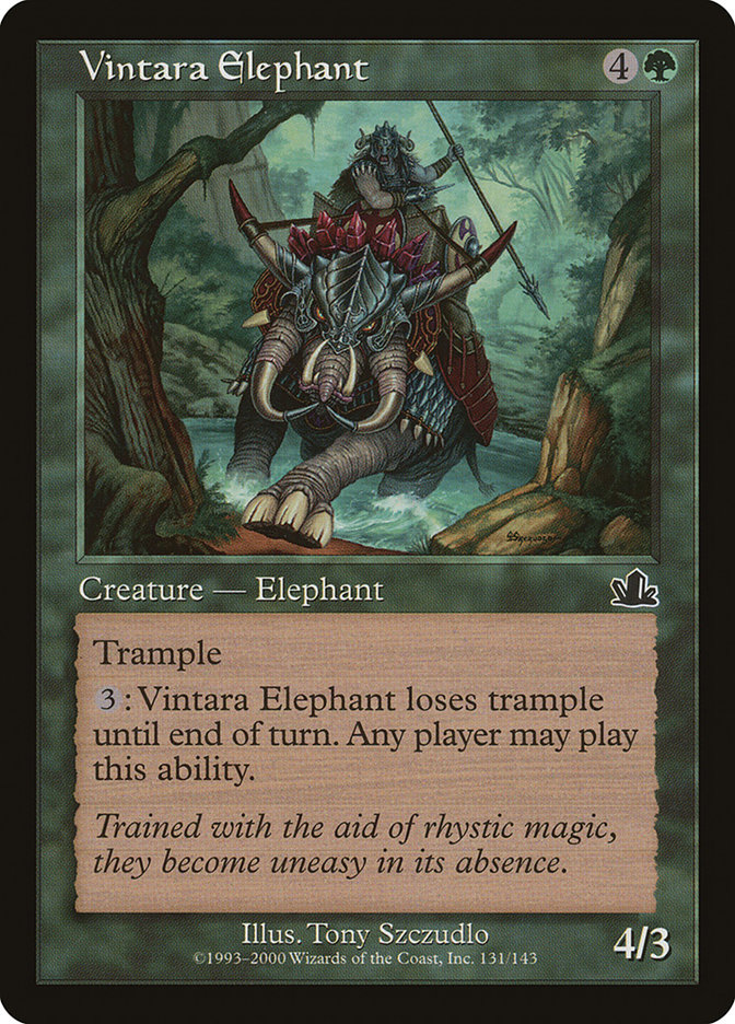 Elefante de Vintara - Prophecy